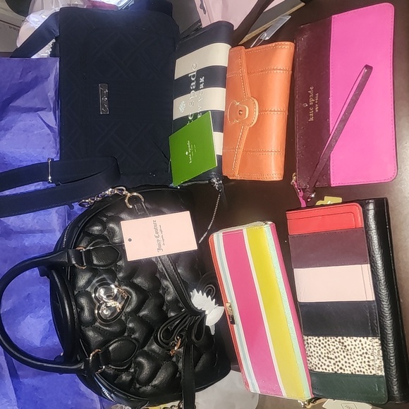 Sellers Bundle Of 7!! Fossil, Kate Spade, Juicy, Liz Claiborne *$650 Retail* - Picture 1 of 16